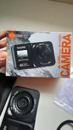 Câmera Fotográfica Digital Portátil BASIKE 4k