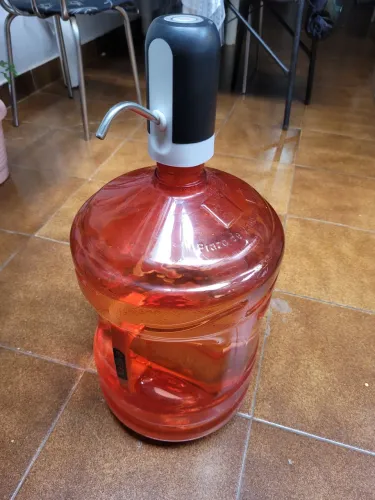 Garrafão de água + Bomba automática só 49