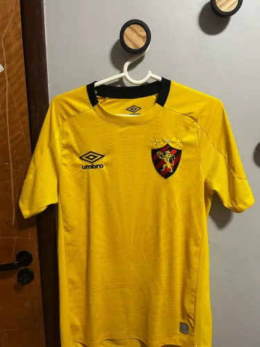 Camisa Sport Club do Recife Goleiro Umbro 2023 Amarela - Original