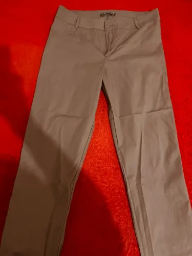 Calça marrom slim fit