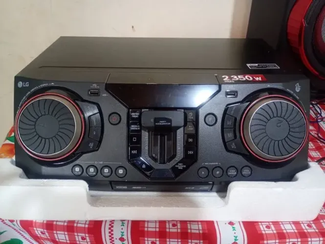 Mini Sytem LG XBOOM 2350W RMS CL87 KARAOKÊ DJ Set Party Speaker