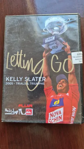 DVD Surf Kelly Slater Letting Go Quiksilver Fluir - Conquista do 7º Título