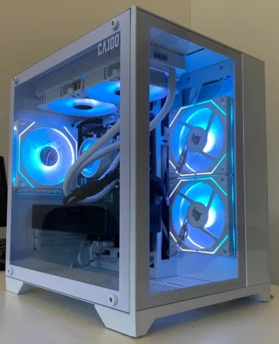 Pc Gamer Ryzen 5 5500 32GB ram nvme 1TB RX 580 8gb- Loja física