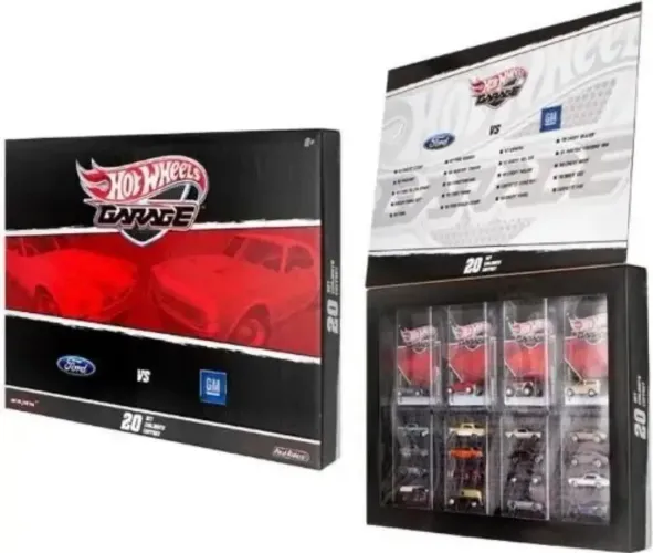 HOT WHEELS BOX GM x FORD