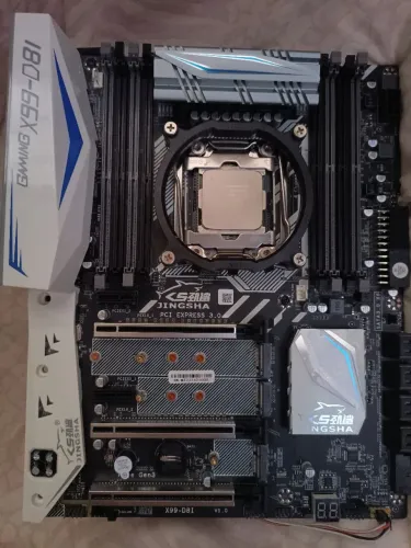 Placa-mãe Jingsha Gaming X99-D8I com Xeon e5-2680 v4