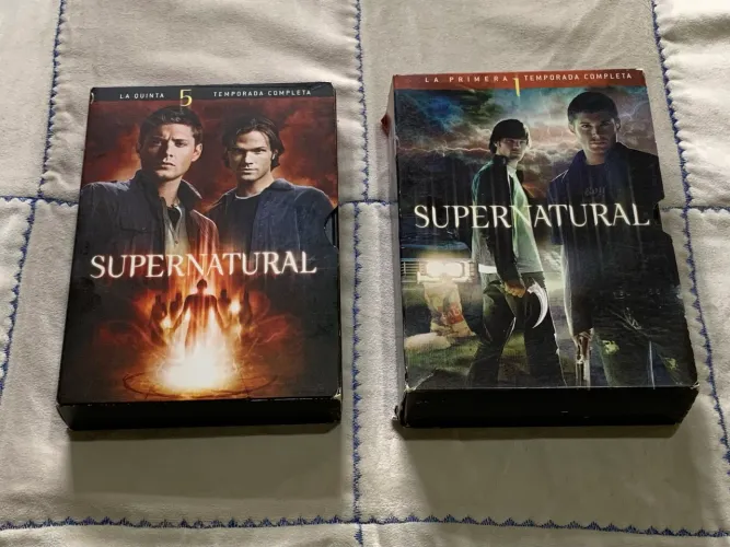 Dvds box supernatural temp 1 e 5
