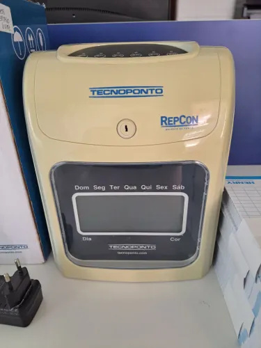 Relógio de Ponto Tecnoponto RepCon (Henry Topdata Control ID)