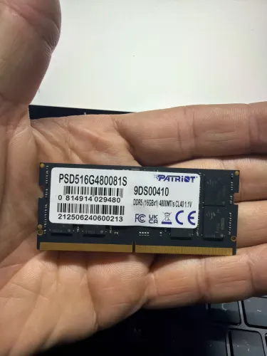 Memória ddr5 16gb 4800mhz