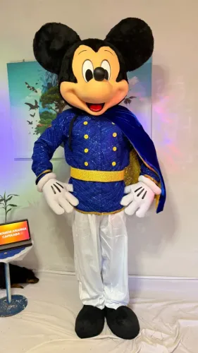 Mickey Príncipe Personagem Profissional ZERO