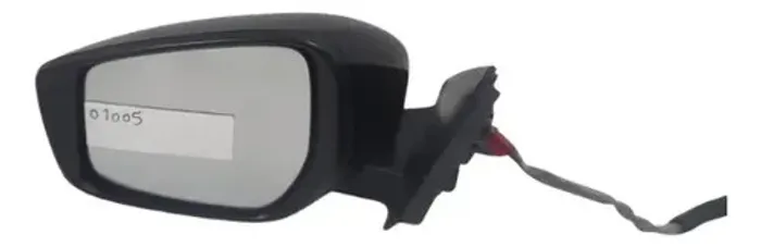Retrovisor Esquerdo Preto Nissan Kicks 2016 2024 01005kk