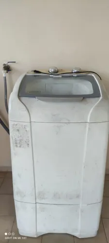 Máquina de lavar, Bomba e mangueira.