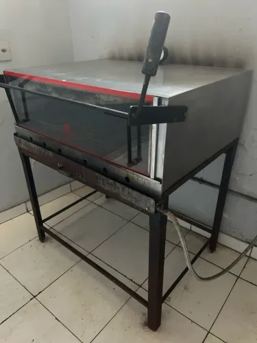 Forno Lastro a Gás Pró-Gás Profissional com Pedras Refratárias (Pizzas e Pães)