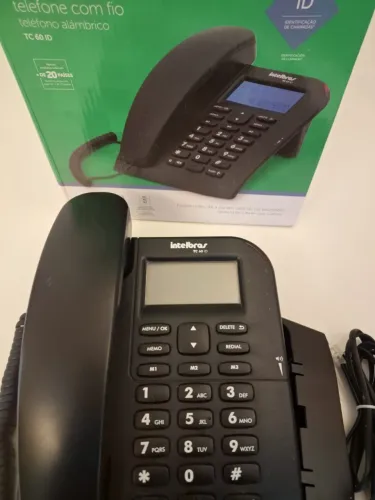 Aparelho telefônico com fio Intelbras