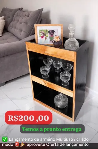 Vendo criado mudo lindo a pronto entrega