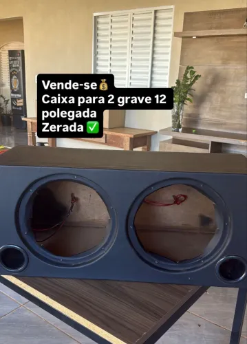 Caixa de grave, 12 polegada