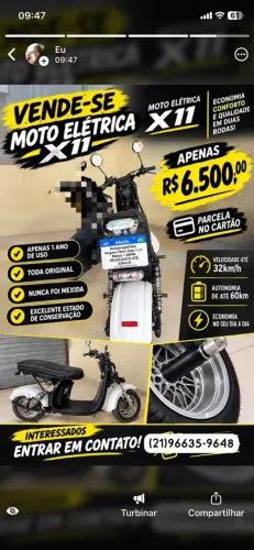 Moto-Chefe X11 1000w 2025