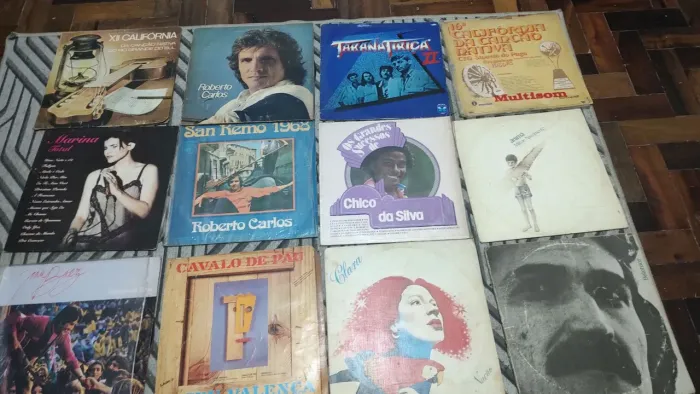 Discos nacionais. Rock MPB e gaucha