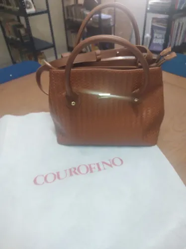 Bolsa couro fino