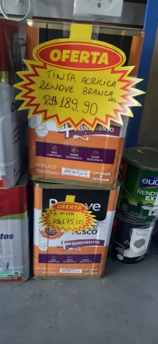 Tinta Acrílica RENOVE Exterior e Interior branca