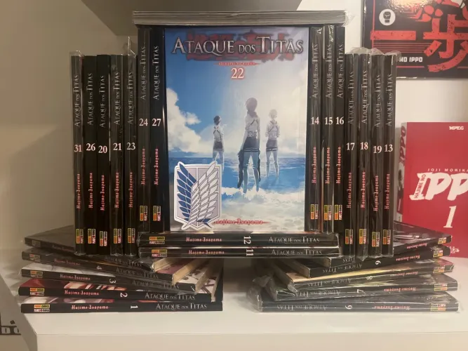 Attack on titan 29 volumes (ataque dos titãs)shingeki no kyojin