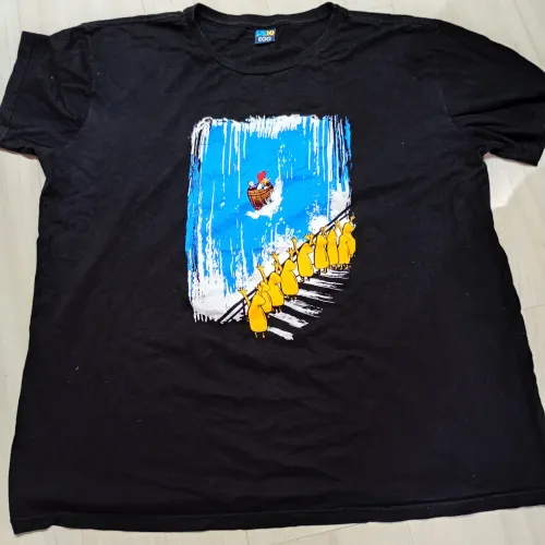 Camiseta manga curta pica pau cataratas tamanho EGG