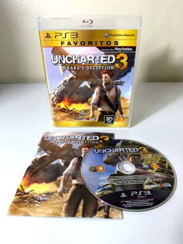 Uncharted 3 favoritos PS3
