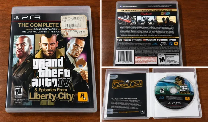 GTA IV The Complete Edition PS3 - Edição Definitiva Rara Com DLCs