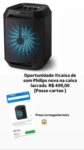 Caixa de som Phillips