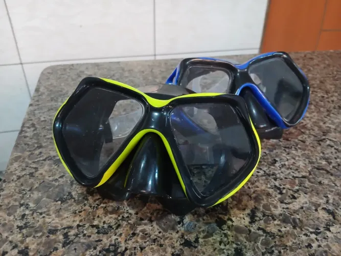 Máscara de mergulho 