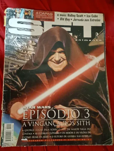 Revista SET Edição 215 de 2005 Stars Wars