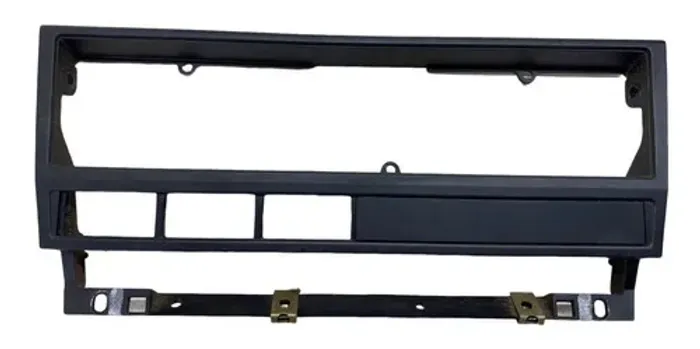 Moldura Painel Central Radio Console Bmw  540 1998 Preto