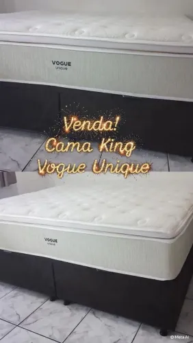 Cama VOGUE alto padrão.