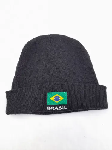 Touca preta do Brasil, tamanho único
