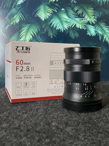 Lente 60mm f2.8 Macro 7Artisans para Sony