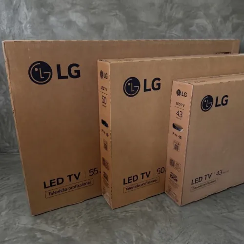 SMARTVS LG 43 , 50 e 55 POLEGADAS NOVAS LACRADAS ZERO
