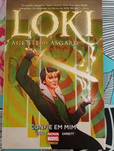 Livro Loki Agente de Asgard