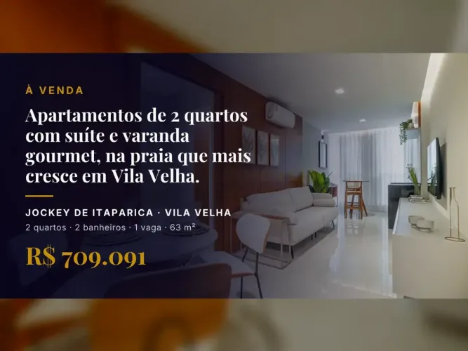 Viva a tranquilidade do Jockey de Itaparica em um lindo apartamento!