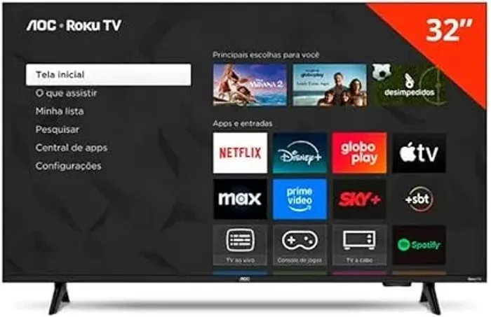 Smart TV 32 Polegadas AOC LED FULL HD