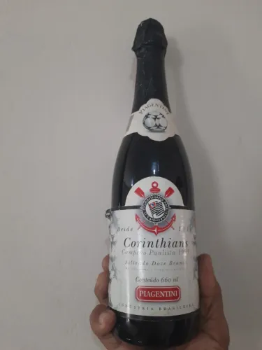 Relíquia Corinthiana: Espumante 1995 Campeão Paulista