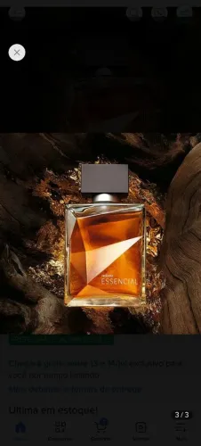 Perfume natura essencial tradicional
