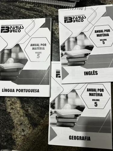 Apostilas pré-vestibular Farias Brito