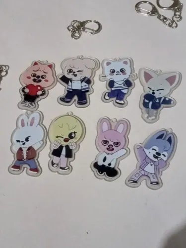 Chaveiro anime e kpop