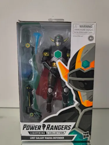 Figure Power Rangers Lost Galaxy Magna Defender lacrado, Lightning Collection, Sentai