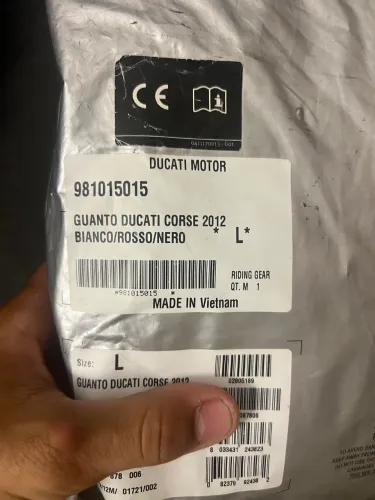 luva ducati corse