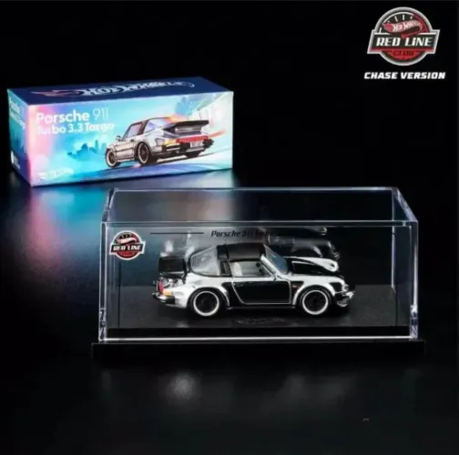 Hot Wheels Porsche 911 Turbo 3.3 Targa 1:64 Versão Chase