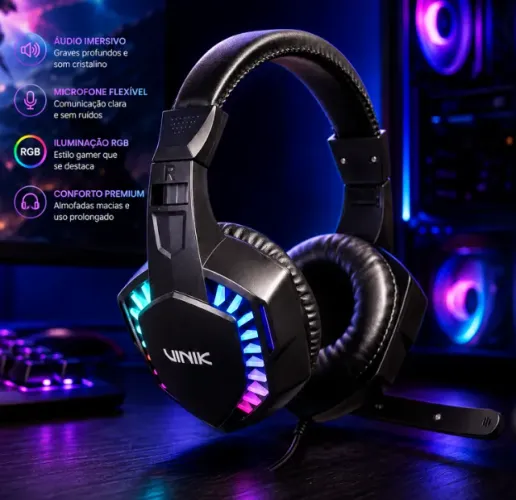 HEADSET VINIK GUARDIAN BLACK