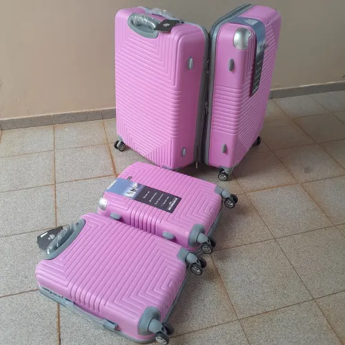 Kit 2 malas de viagem (sem uso)