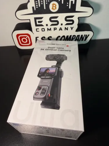 Insta360 Luna Ultra 8K Dual-Lens com Gimbal ? Nova e Lacrada