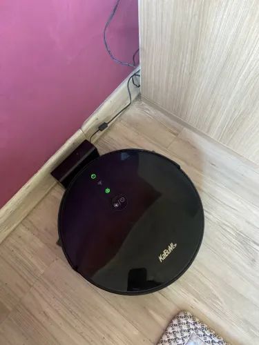 Robô Aspirador e Passa Pano KaBuM! Smart 500 (Modelo KBSF000)