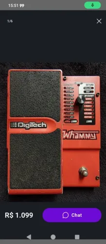 Pedal whammy digitech 